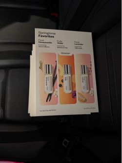 Dossier Springtime Perfume Trio Set - 3pc BRAND NEW IN BOX