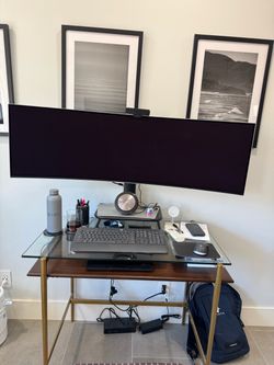 Samsung 49” curved monitor