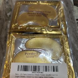 Parches De Colageno Para Ojos ( Dorados)