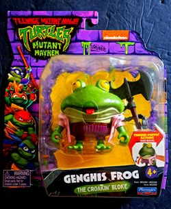 Teenage Mutant Ninja Turtles "Mutant Mayhem" Genghis Frog-2023 Brand New!