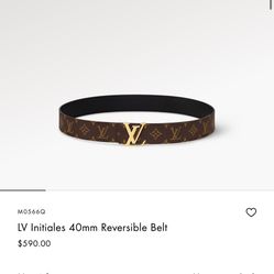 Louis Vuitton Original Brown Monogram Belt (Brand New)