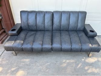 Black futon