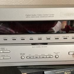 Sony STR-DE895 - 5.1 Ch Home Theater Surround Sound AV Receiver Silver