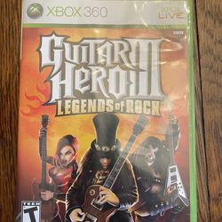 Guitar Hero III: Legends of Rock (Microsoft Xbox 360, 2007)