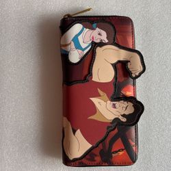 Disney LoungeFly Gaston and Belle Wallet