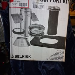 6inch Pitched Ceiling Support Kit Stove Pipe
