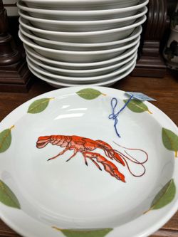 Lobster  bowls set of 11