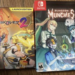 Nintendo Switch Dungeon Munchies Dusk Diver 2 Collector Edition Games Music Cd X