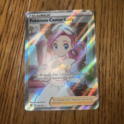 Pokémon Center Lady pokémon card