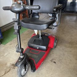 Handicap Scooter And Lift