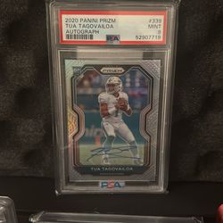 Tua Tagovailoa Autograph Psa 9