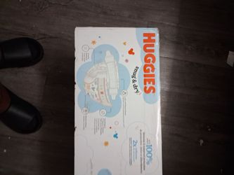 Huggies Snug & Dry Diapers Box