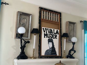 Vintage ArtDeco ceramic Retro Lamps