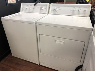 Kenmore washer and dryer electric
