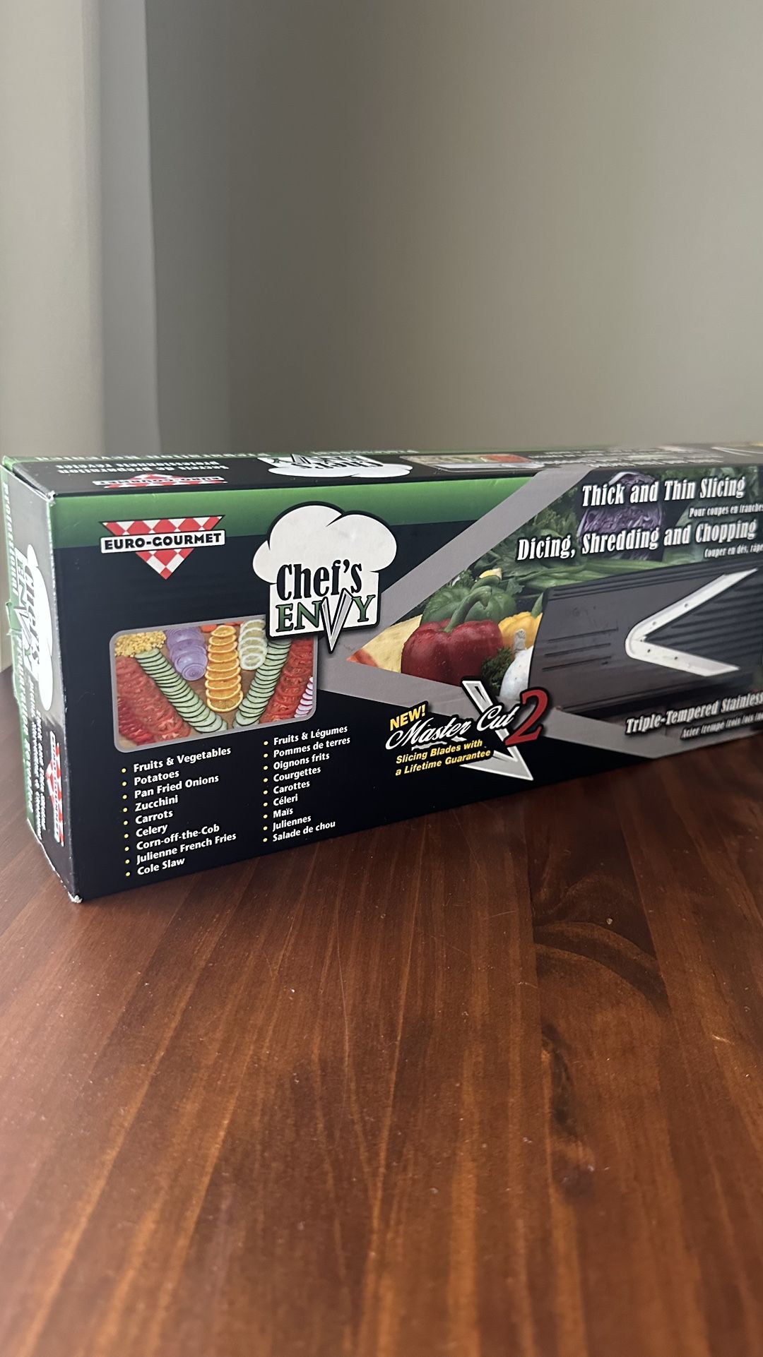 NEW Chef"s Envy Master Cut 2 - Slicing blades