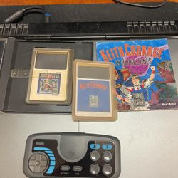 Turbo Grafx 16 console compete CD - HuCard - two remotes game lot 