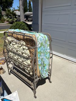 1960s Folding Cot
