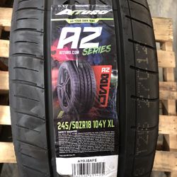 Brand New Tires (1) Atturo AZ850 (245/50R18XL) (Single) ($99)