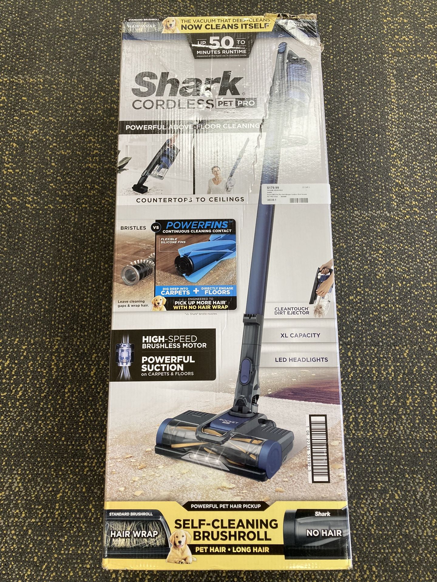 Shark IZ361H Pet Plus Anti-Allergen Cordless Stick Vacuum