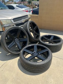 26” Chevy wheels