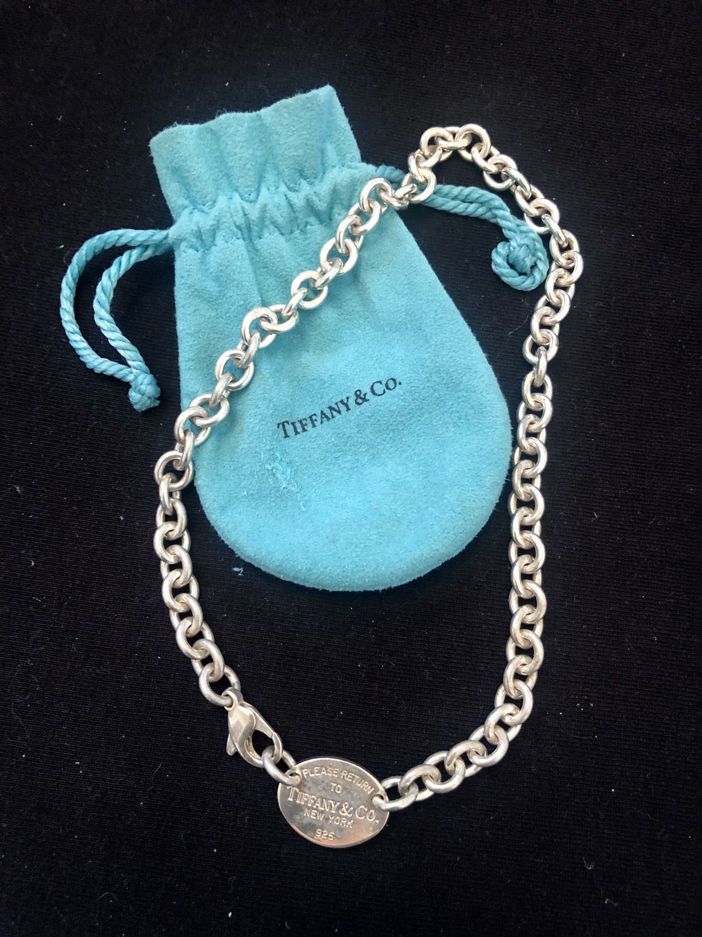 Tiffany & Co Return to Tiffany Tag Choker Necklace