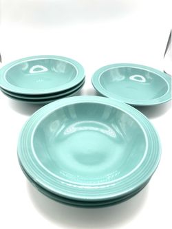 6 Color Your Table Turquoise by Riva Designs Soup Bowl
