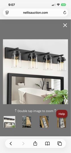 4 Light Vanity