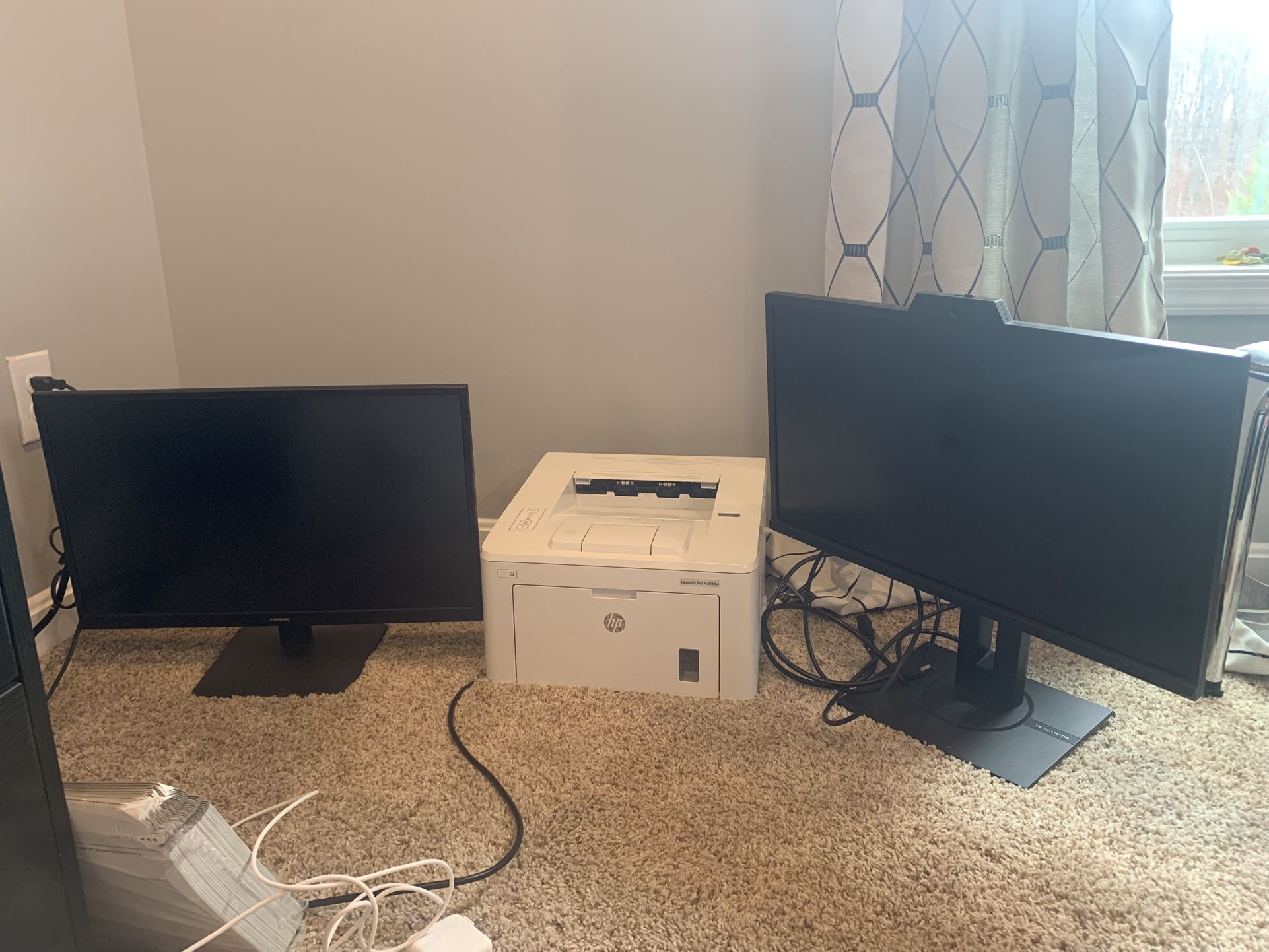 Computers desktop and Printer 