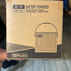 Battery Powered Speaker