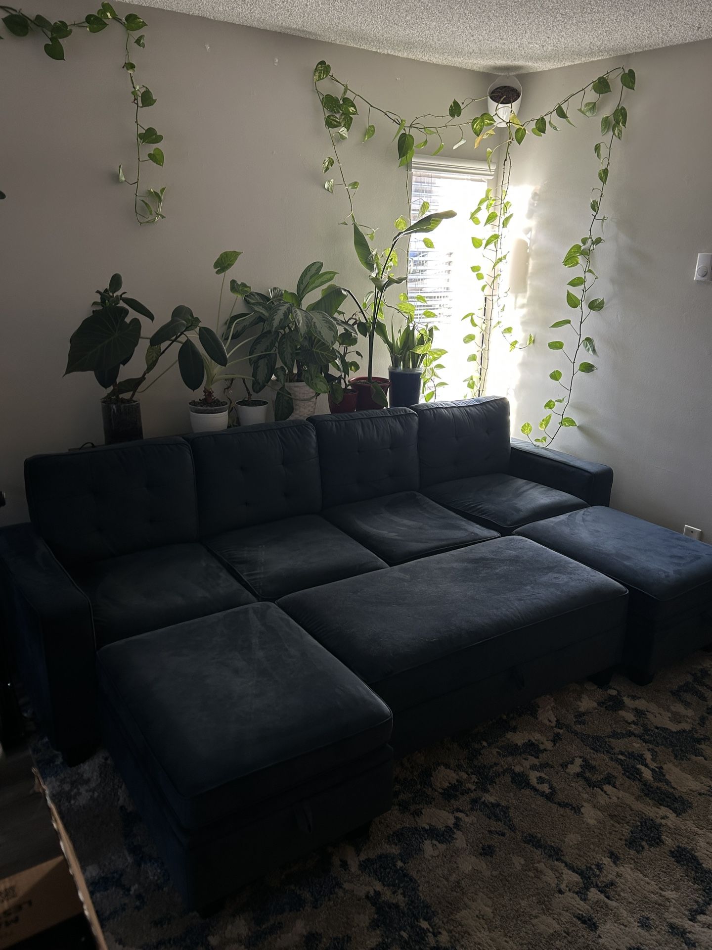 Sectional Sofa/w Storage