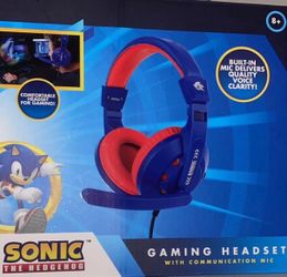 Sonic the hedgehog headphones