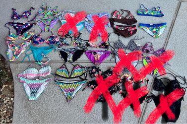 Swimsuits size medium each $5