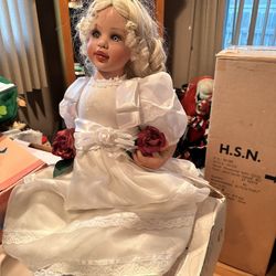Porcelain Collectible Doll $100 Have Large Collection At Discount Prices
