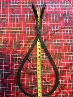 Vintage Block Ice Tongs