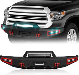 2014-2021 Toyota Tundra Replacement Front Bumper | Yzona  SKU:  XBCB-0030