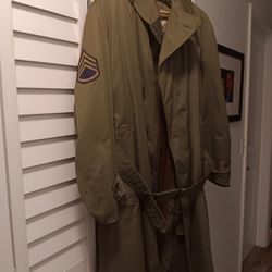 Original WW 2 Overcoat with Berlin patch