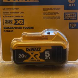 DEWALT 20-Volt MAX XR Premium Lithium-Ion 5.0Ah Battery