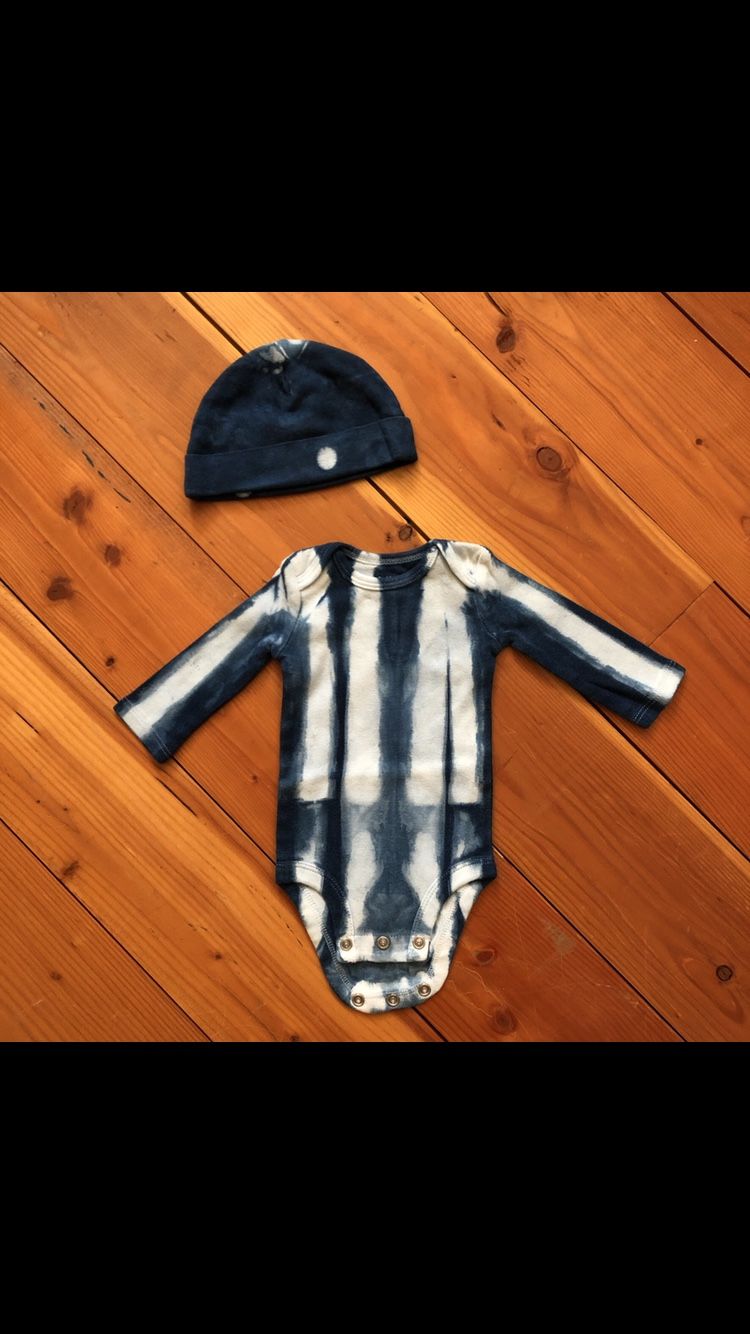 Shibori Baby Onesie
