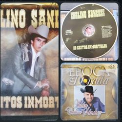 MÚSICA REGIONAL MEXICANO MAS DE 250 CDS EN PERFECTAS CONDICIONES CHALINO SANCHEZ ETC