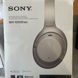 Sony WH1000MX3 Noise Canceling Headphones
