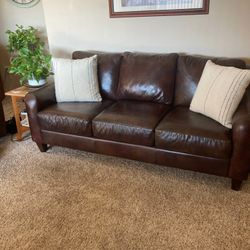 Leather Couch
