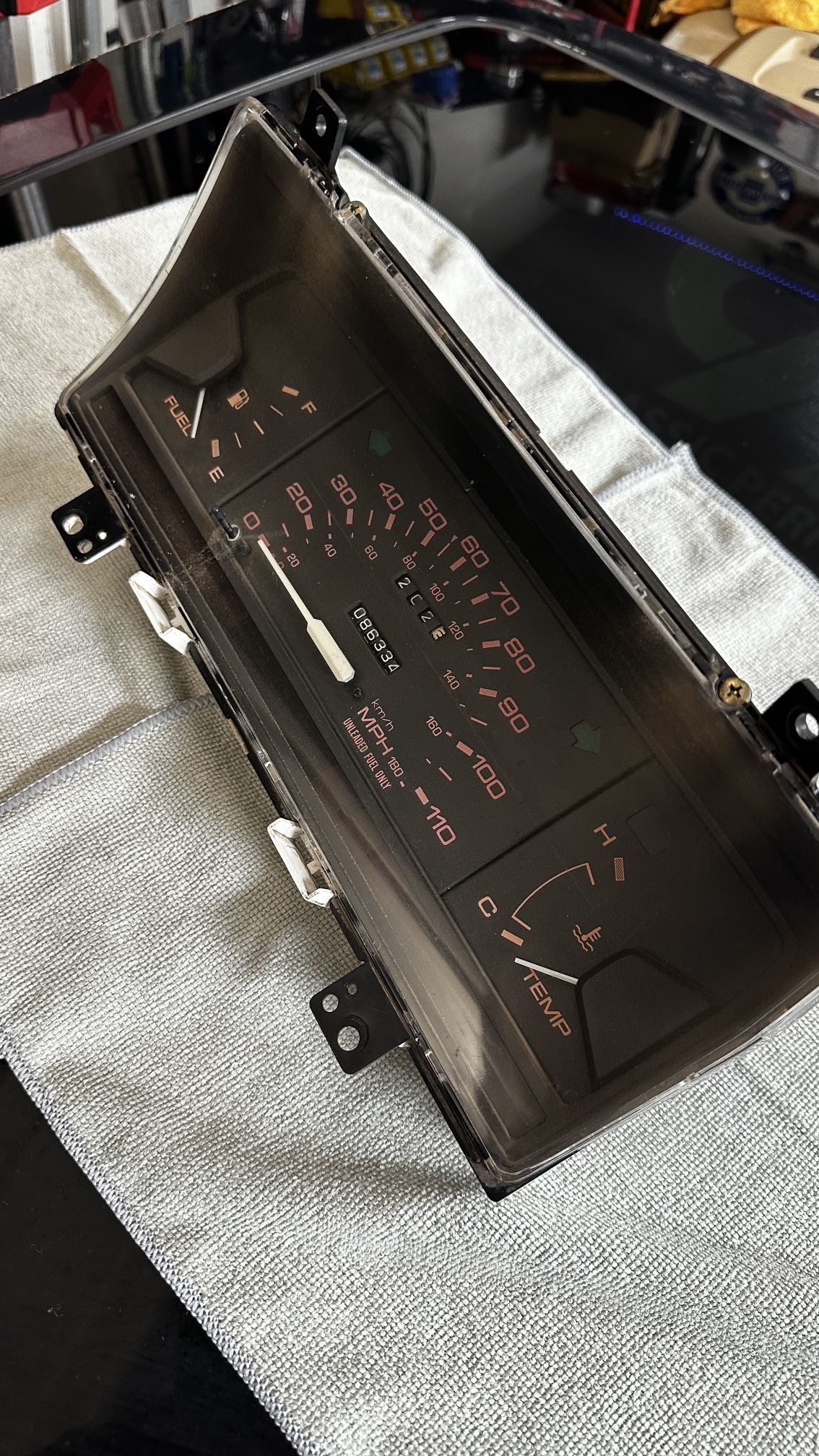 1988 Mazda B2200 Instrument Cluster / Speedometer Cluster OEM