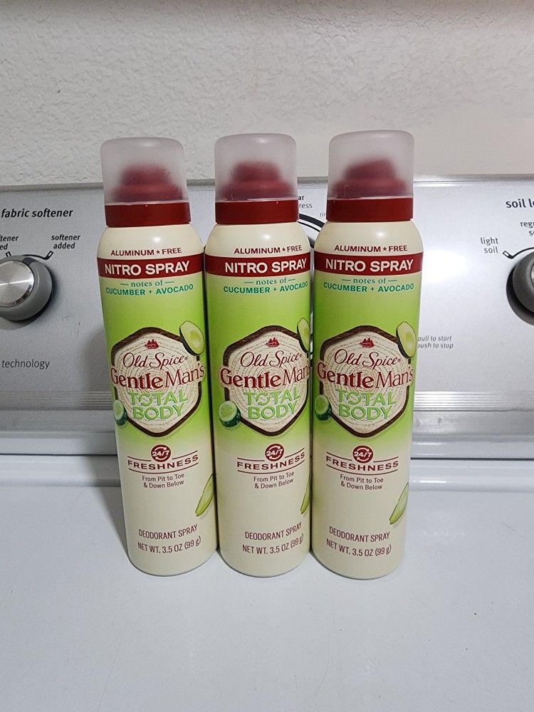 $15 for all. Old Spice Spray Total Body. Please, READ DESCRIPTION. Hablo español.