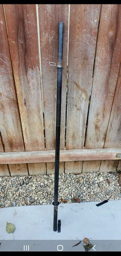 Short straight bar with clips 4ft