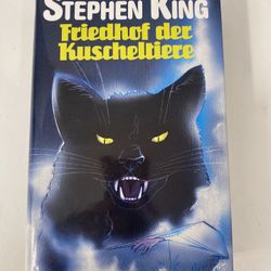 Friedhof Der Kuscheltiere (Pet Sematary) Stephen King, 1983 Hardcover; German