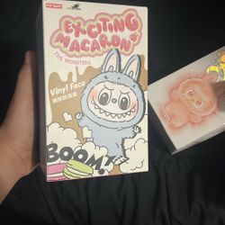 labubu Macaron closed box never opened 