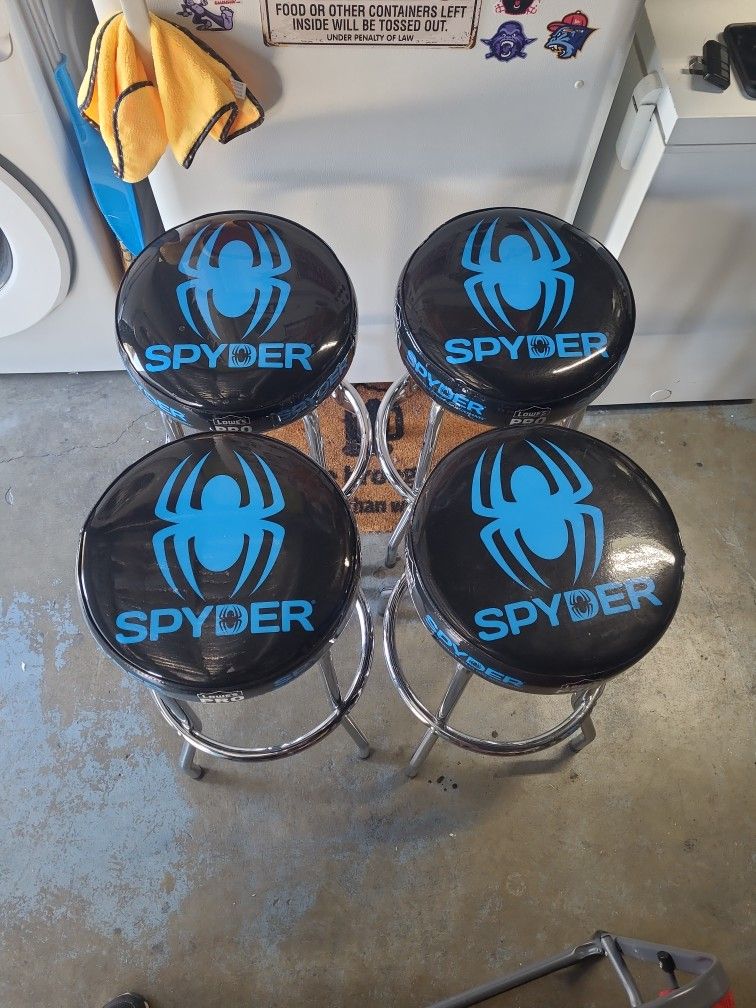Set Of 4 Bar Stools