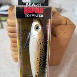 FISHING SPECKLED TROUT TOP WATER 5/8 oz 