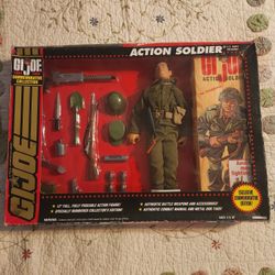 [GI JOE] BLACK ACTION 12" SOLDIER