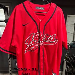 49ers Brock Purdy Baseball Style Jersey 